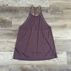 Lululemon Purple Racerback Tank Top Mesh Back Swift Ultra-Lightweight Medium
